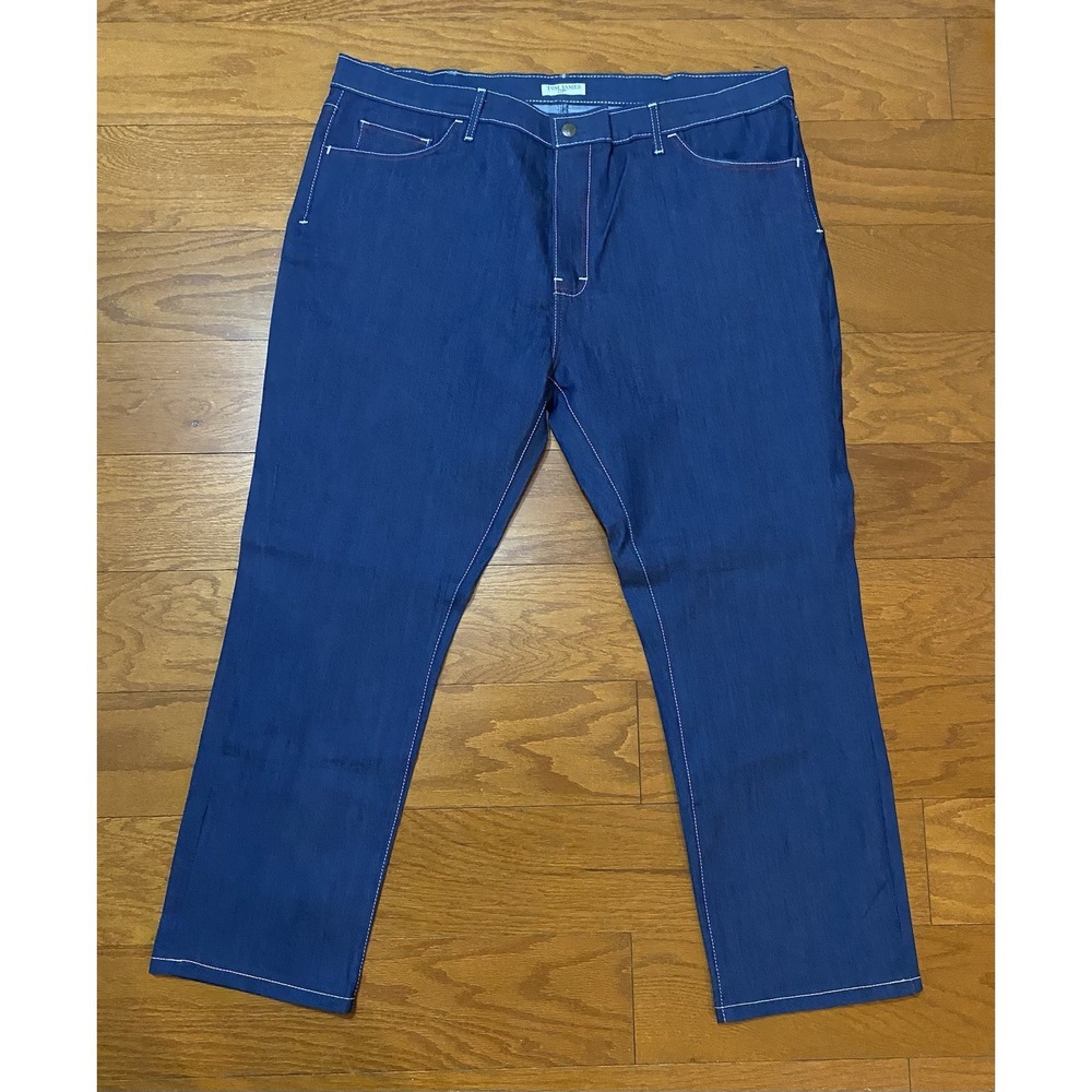 Blue Delta Jeans Mens 40x28.5 Blue Denim Custom Made Tom James USA
